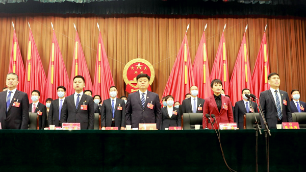 虞城县第十六届人民代表大会第一次会议隆重开幕